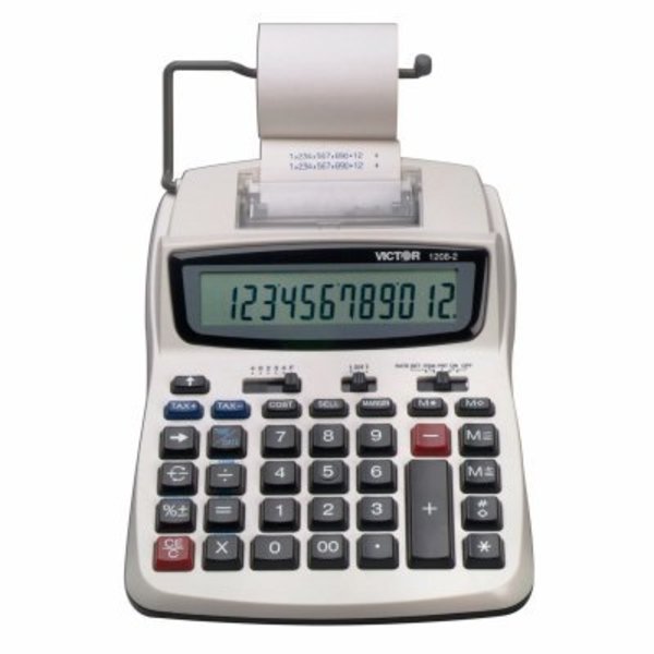 Victor Technology 12DIG Comp Calculator 1208-2